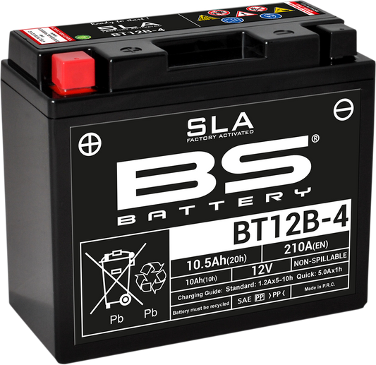 SLA Factory- Activated AGM Maintenance-Free Battery BS BATTERY codice 300643 per DUCATI MULTISTRADA SCRAMBLER MONSTER DIAVEL