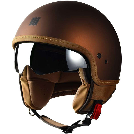 Casco moto Jet Motocubo Beetle Con Visierino