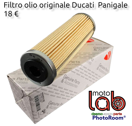 FILTRO OLIO ORIGINALE DUCATI PANIGALE SBK CODICE 4440312B